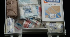 First aid materials to pack as a winter travel